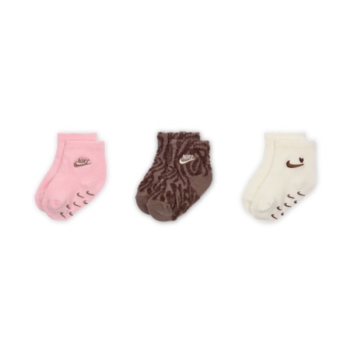 Nike Wild Warmth Infant/Toddler Ribbed Gripper Socks (3 Pairs). Nike.com