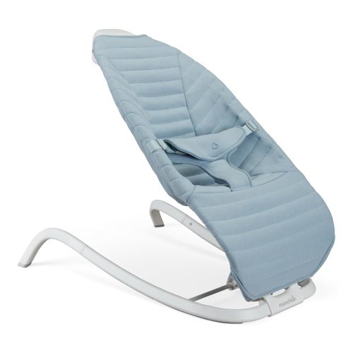 Munchkin Electric Baby Bouncer & Rocker (Removable Fabric, Blue)