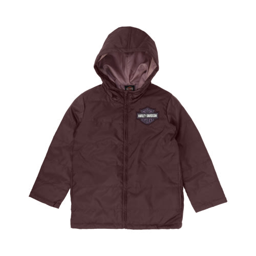Toddler Girls Channel Quilted Jacket