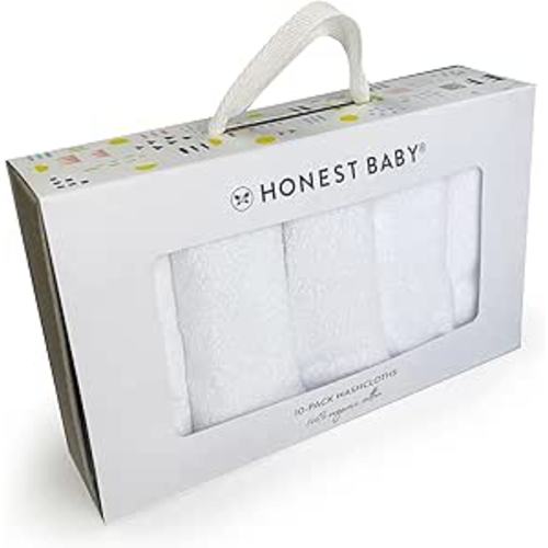 HonestBaby 10-Pack Baby Terry Washcloth