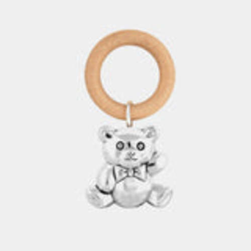 Silver Rattle Teddy Bear, silver 925/1000, 35 g – ANTORINI®