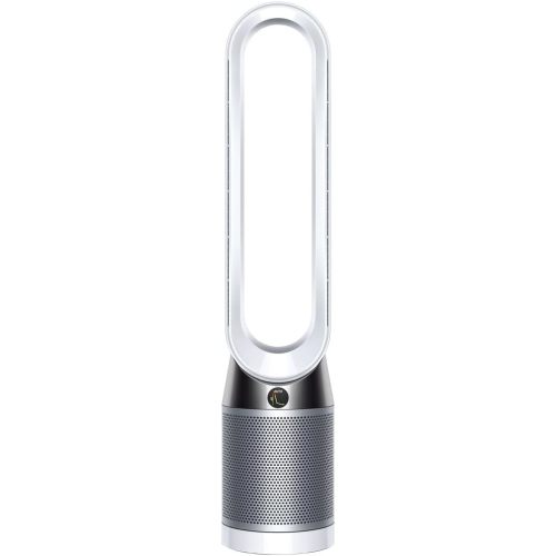 Dyson Pure Cool Purifier Fan TP4A remote controlled purifying fan with HEPA filtration (White and Silver), Standard (Renewed)