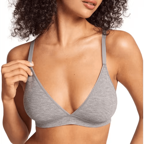 Natrelax Modal Ribbed Triangle Bra