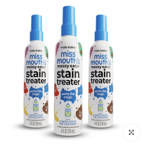 Miss Mouth's Messy Eater Stain Treater 4oz Bottle: 3 Pack – The Hate Stains Co.