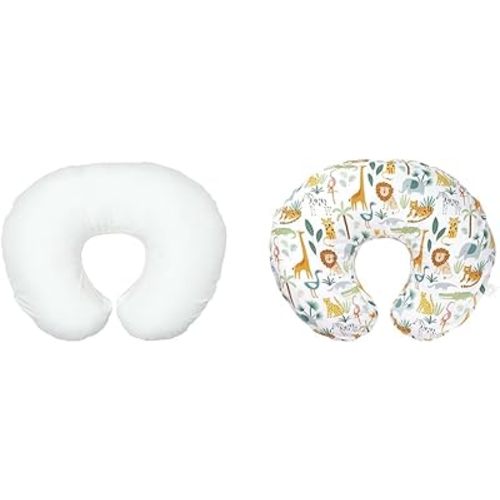 Boppy Original Nursing Pillow Liner Nursing Pillow Cover, Colorful Wildlife, Fits Original Support for Breastfeeding