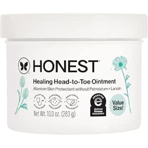 The Honest Company Head-to-Toe Healing Ointment, Fragrance-Free, 10 oz