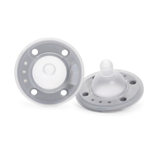 Ninni Co Pacifier- Frost 2 Pack Breastlike Pacifier