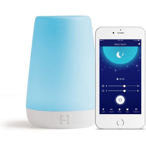 Hatch Rest Baby Sound Machine, Night Light | 1st Gen | Sleep Trainer, Time-to-Rise Alarm Clock, White Noise Soother for Nursery, Toddler & Kids Bedroom (Bluetooth only)
