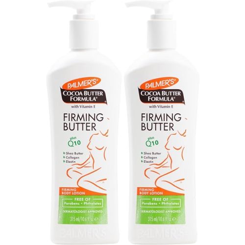 Palmer's Firming Butter Lotion Pump Bottle, 10.6 Ounce (Pack of 2)