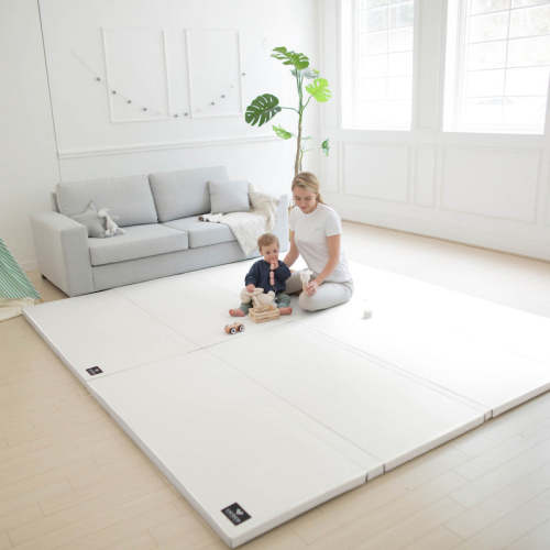 GGUMBI Licoco Clean Roll Mat Plus - Cream White 200x140x4cm
