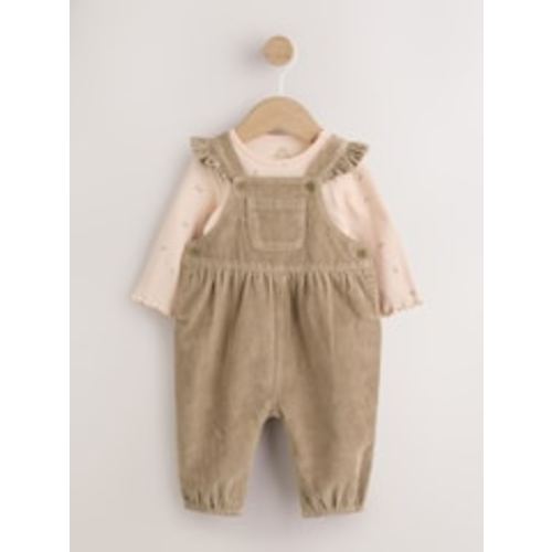 Buy Sage Green Cord Dungaree and Bodysuit Baby Set 2 Piece (0mths-2yrs) from Next USA