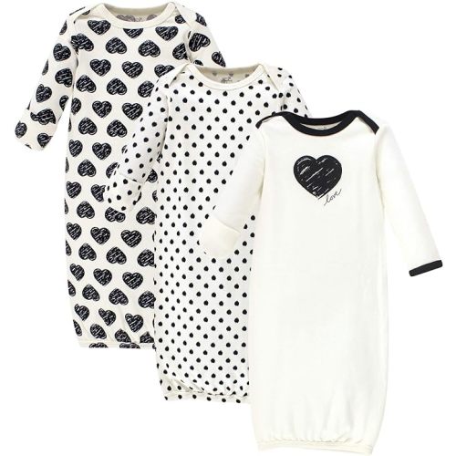 Touched by Nature Unisex Baby Organic Cotton Gowns