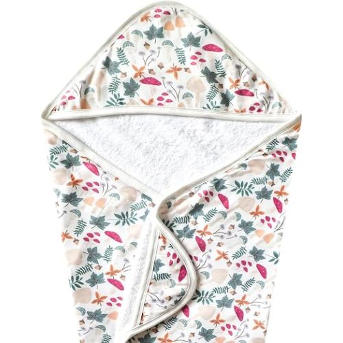Copper Pearl Hooded Bath Towels Premium Knit/Terry Cloth Baby Towels with Hood, Pockets, and Cool Designs - Great to Gift and Make Bath Time Fun - Baby Bath Towel, Ivy