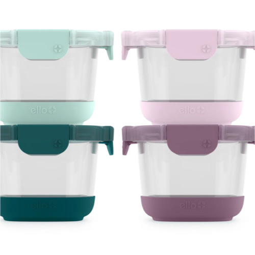 Duraglass™ 2 Cup Glass Meal Prep Bowl | 4 Pack – Ello