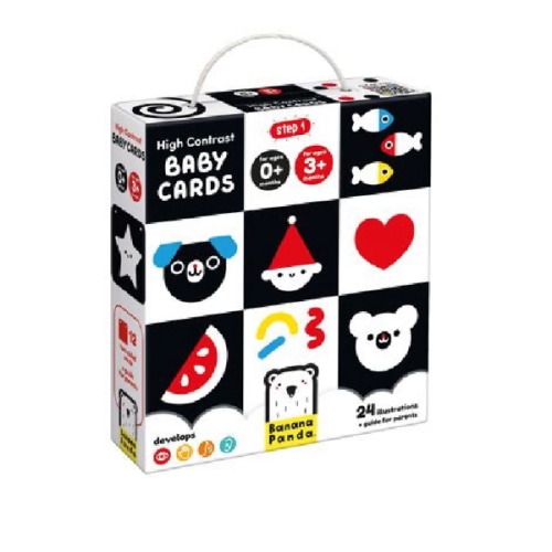 High Contrast Baby Cards 0m+ 3m+ Flash Cards by Banana Panda, Other Format | Barnes & Noble®