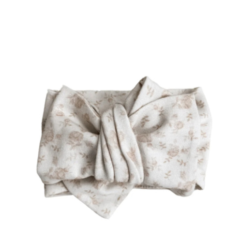 Oversized Topknot | Vintage Rose JERSEY