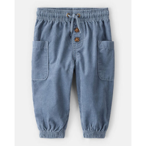 Baby Boy Corduroy Joggers - Blue  - OshKosh B'gosh | Carter's