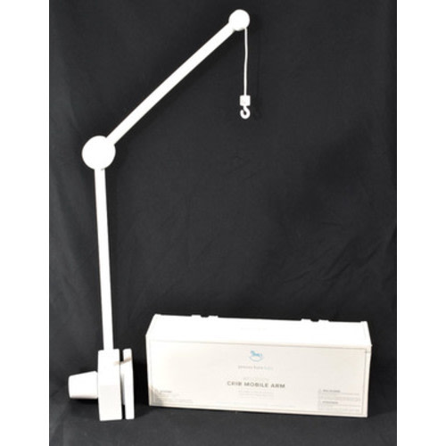 Pottery Barn Kids WHITE Wooden CRIB ARM for Mobile Nursery Baby Infant Gift NEW
