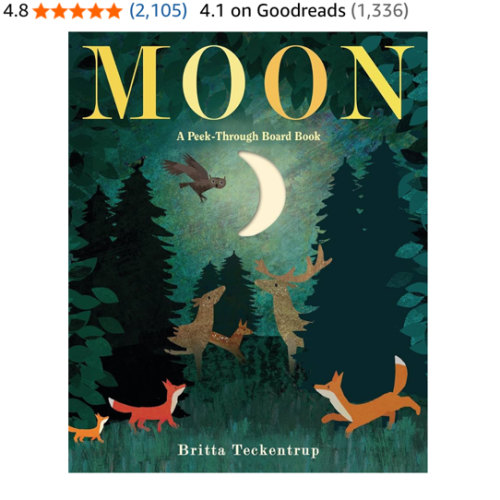Moon: A Peek-Through Board Book