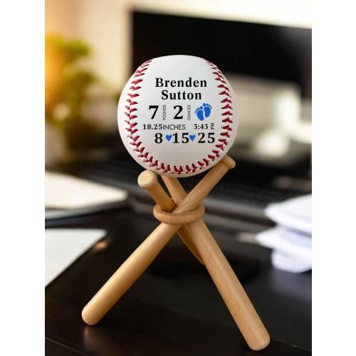 Personalized Baseball Birth Announcement, Personalized Baby Announcement, Baby Boy Gift, Baby Girl Gift, new baby gifts, custom baseball