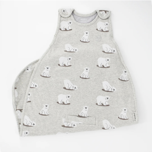 4 Season® Ultimate Baby Sleep Bag, Merino Wool & Organic Cotton, Polar Bear