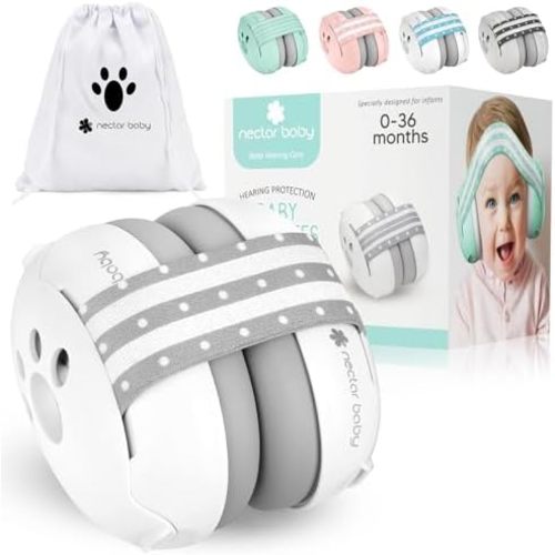 Baby Ear Muffs - 25dB, Noise Cancelling Headphones, 0-36 Months