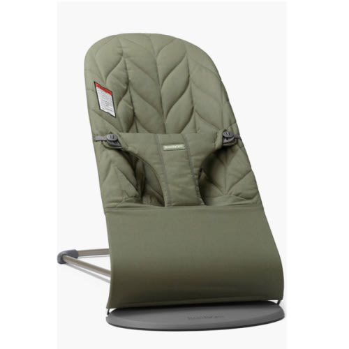 BabyBjörn Bouncer Bliss, Dark Green, Cotton (006017US)
