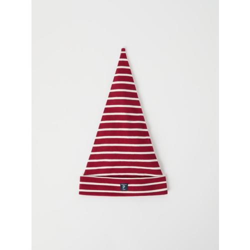 CLASSIC STRIPE GOTS ELF CAP (0-12MOS)-31487