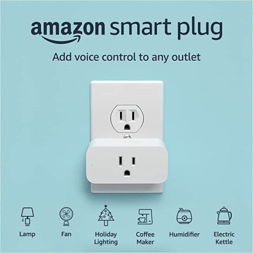 Amazon Smart Plug, Works with Alexa – A Certified for Humans Device