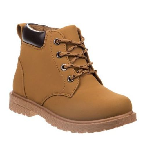 Josmo Unisex Outdoor Kids Lace Up Comfort Casual Boots: Perfect for Outdoor Adventures, Wheat, 3