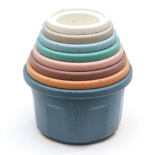 Silicone Stacker Toy : Cup | Love, Nathanael Baby Boutique