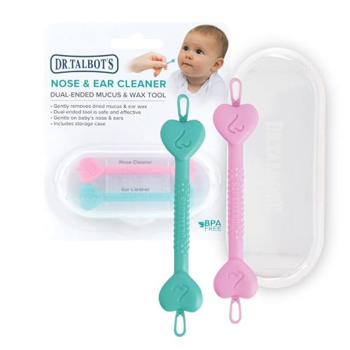 Dr. Talbot's Safe Ear Wax Removal Tool and Nose Cleaner - 2 Pack