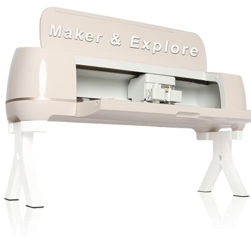 LOPASA Stand Legs Compatible with Cricut Maker 4,3 & Explore 4,3 | Stand for Desk|Shelf Machine Stand|Organization and Storage|Organize Accessories|Explore and Maker