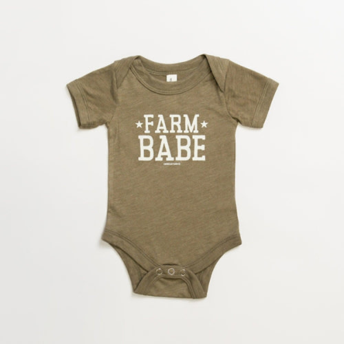 'Farm Babe' Onesie - American Farm Company