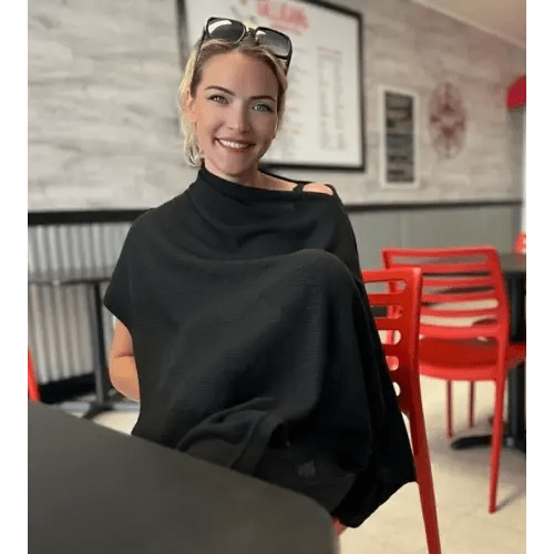 Cocoon Nursing Wrap - Black