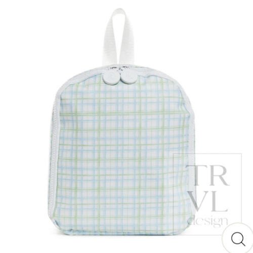 Bring It Lunch Bag - Classic Plaid Green