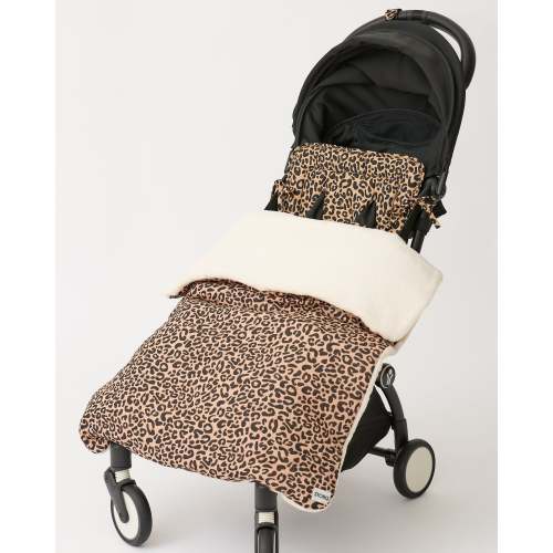 Cozy Stroller Blanket | Leopard - Storq by Kindred Bravely