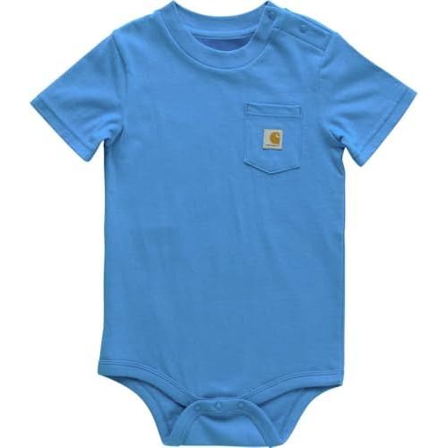 Carhartt Kid's CA5004 Short-Sleeve Pocket Bodysuit
