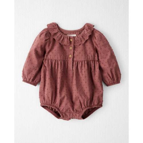 Carter's Organic Cotton Prairie Bubble | Size 12 mo