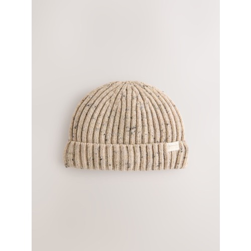 Neutral Baby Knitted Beanie Hat (0mths-2yrs)