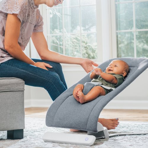 Chicco E-Motion Auto-Glider & Bouncer, Gray