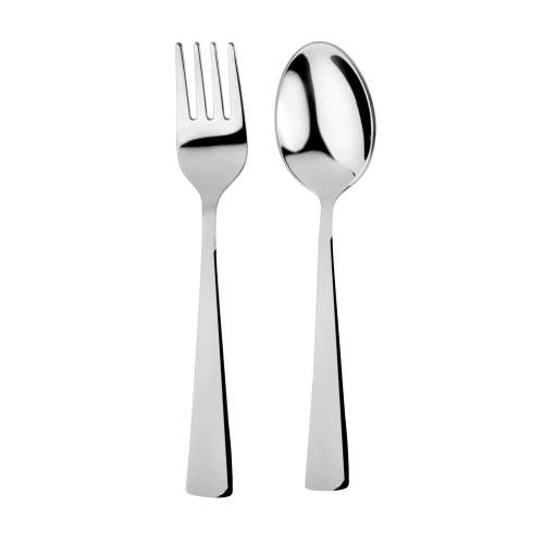 Utensil Set - Stainless Steel Fork and Spoon