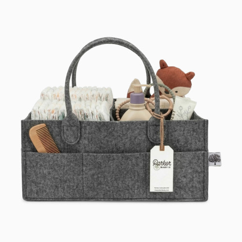 Diaper Caddy - Charcoal, Large