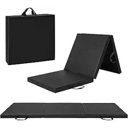 CAP Barbell All Purpose Folding Anti Tear Exercise Training Aerobic Fitness Gym & Gymnastics Balance Mat | Multiple colors