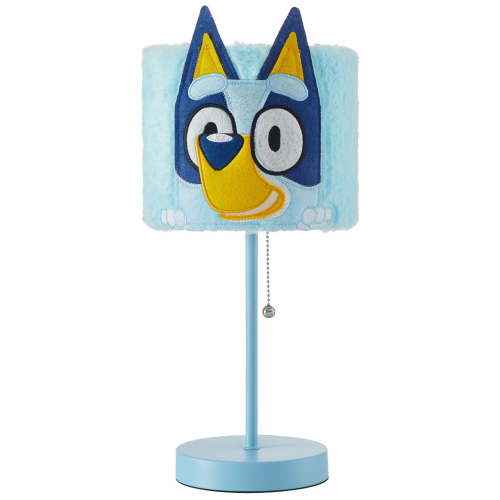 Bluey Plush Shade Stick Lamp for Kids, 15" H x 7" W