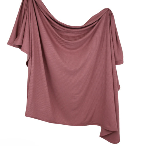 Marjorie Ribbed Swaddle Blanket