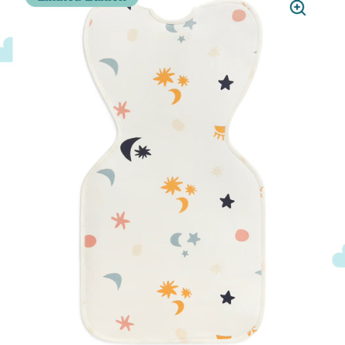Swaddle Up™ 1.0 TOG Organic Cotton Buff Lunar