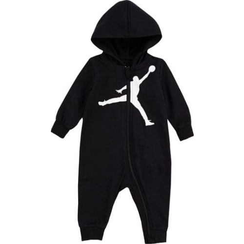 Jumpman Hooded Cotton Blend Romper