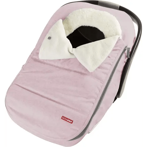 Skip Hop Winter Car Seat Cover, Stroll & Go, Pink Heather