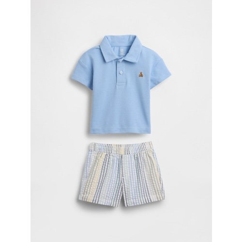 Baby Polo Outfit Set
